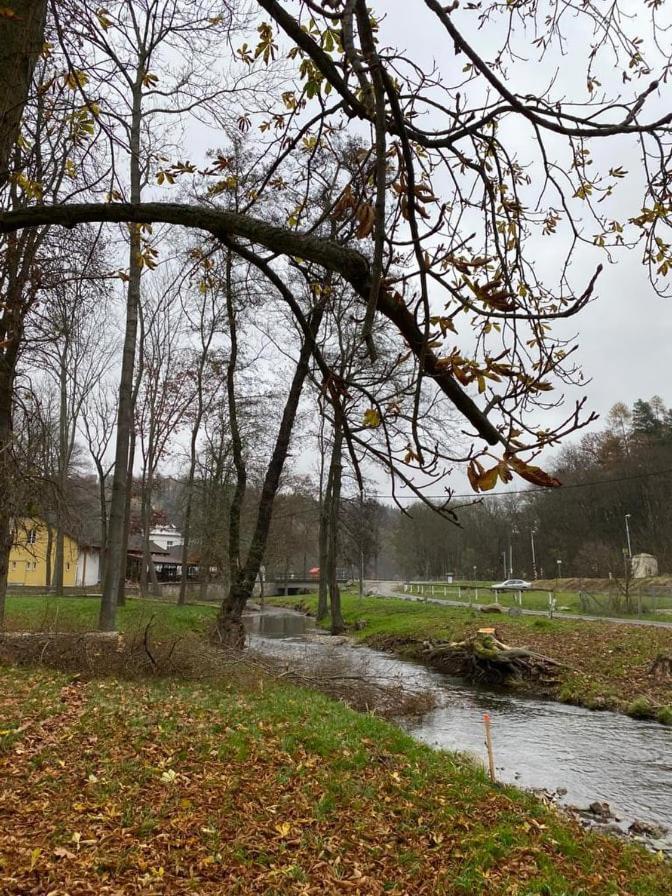 Penzion A Restaurace Belecky Mlyn Pteni Exteriör bild