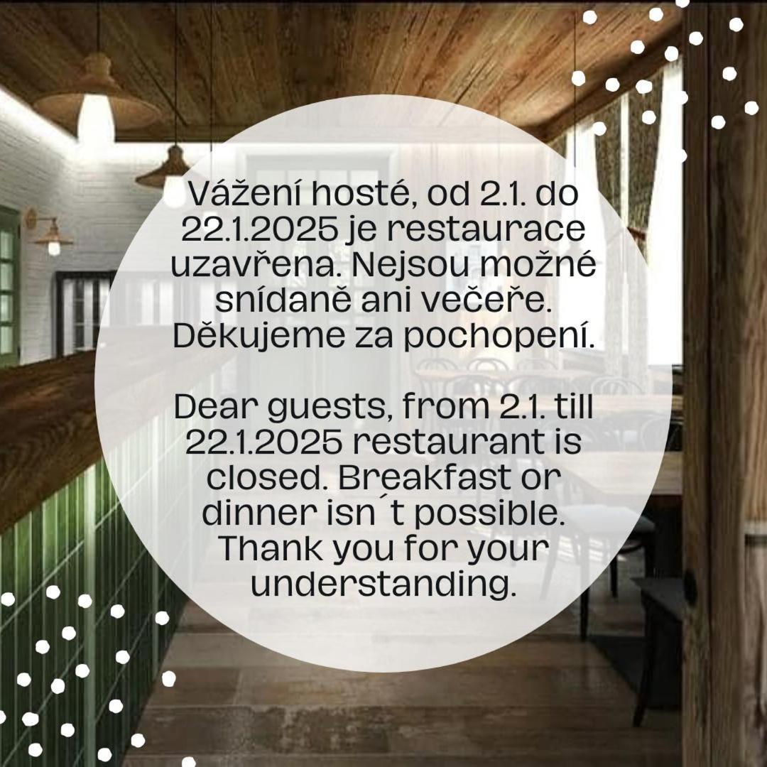 Penzion A Restaurace Belecky Mlyn Pteni Exteriör bild